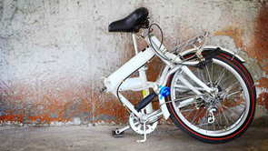 a folding bike