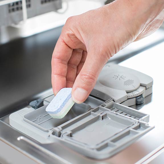 dishwasher tablet in dishwasher before use sq