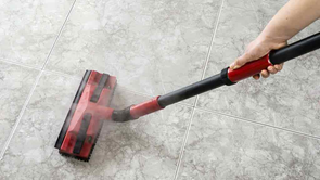 steam mop on tiles